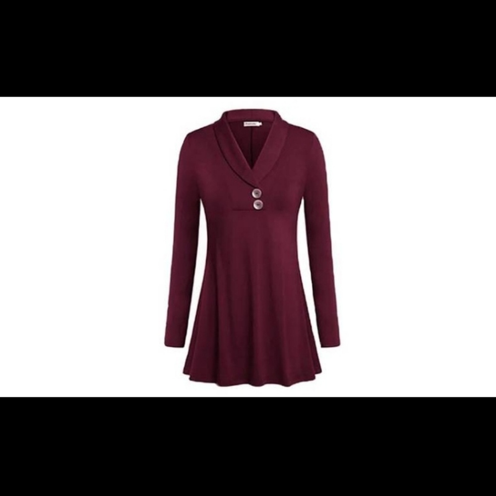 ♥️Bundle&Save♥New Leo Rosi Button Tunic Top Size M